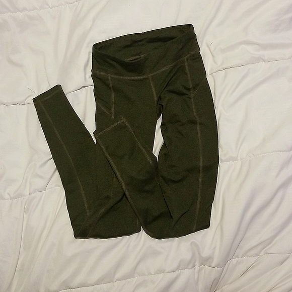 Live love dream leggings, size xs, green - Picture 1 of 2